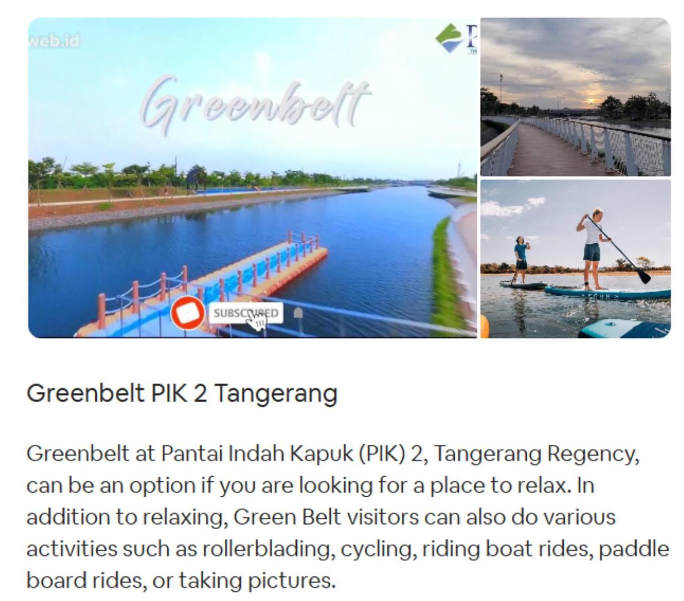 Studio Sea View Apartment At Gold Coast Pik By Mysweethome Jakarta Eksteriør bilde