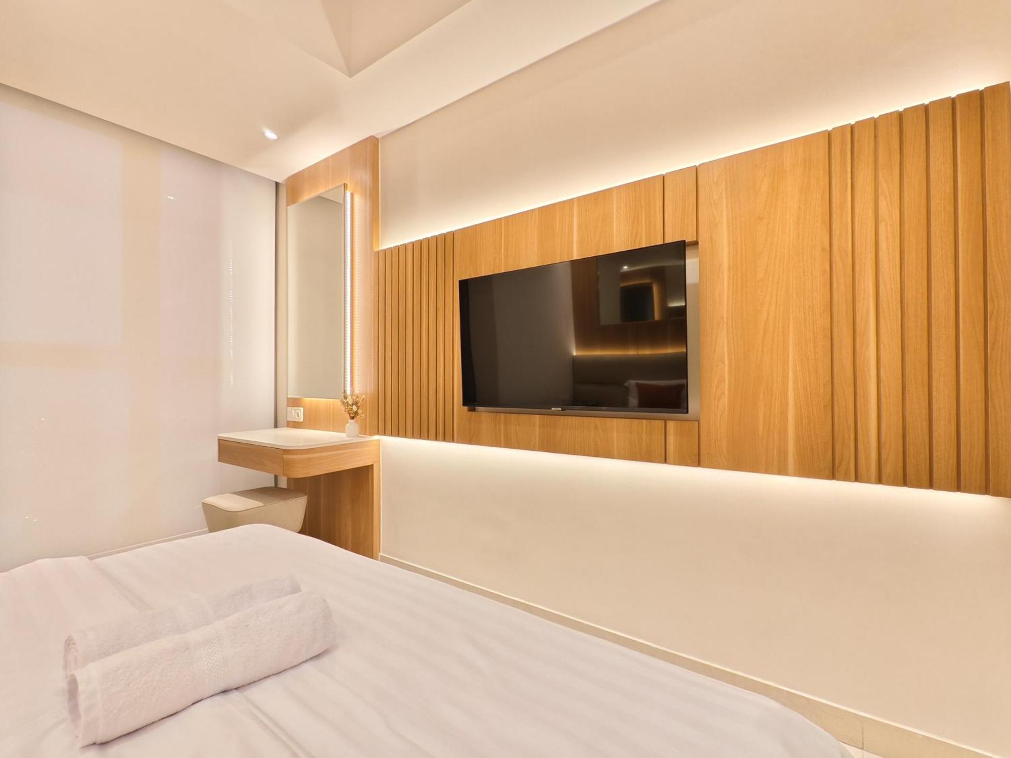 Studio Sea View Apartment At Gold Coast Pik By Mysweethome Jakarta Eksteriør bilde